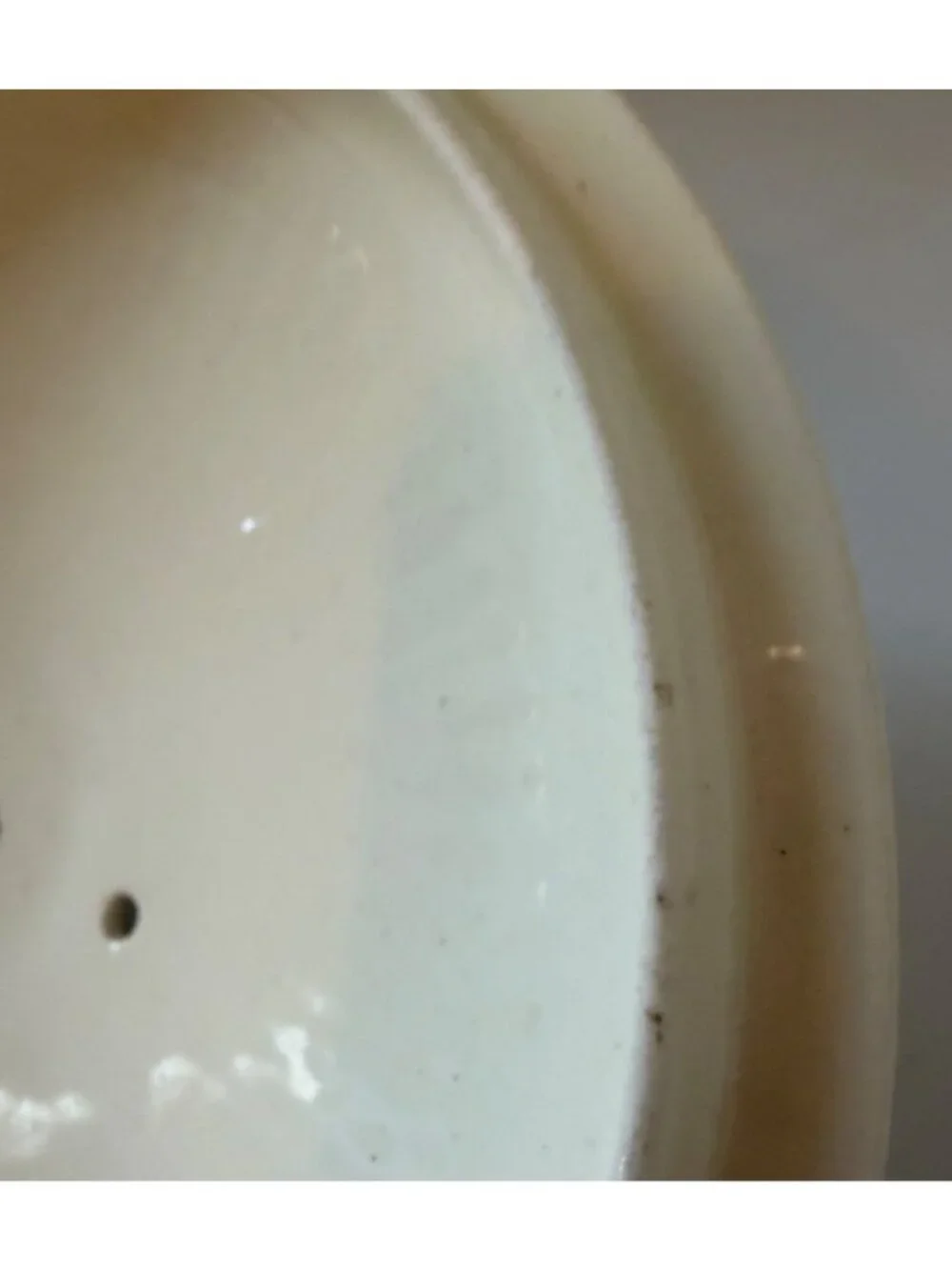 Vintage Wedgwood EDME Covered Tureen Green Trim Rams Head Handles England